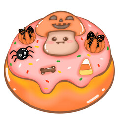 Halloween donuts