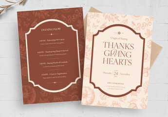 Thanksgiving Invite Template