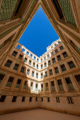 Khaylah Buqshan Palace, a mud-brick residential palace in Khaylah, Yemen's Hadramaut region