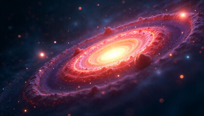 Early galaxies emerge within the gravitational potential wells of dark matter halos, where primordial gas accretes, cools, and condenses to form the first stellar populations.