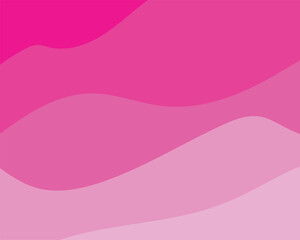 Wavy background layers showcasing shades of pink in an abstract fluid and soft design