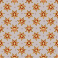 Christmas stars on pastel background, holiday card, illustration, 5000x5000 pxl, seamless pattern, Christmas moodboard