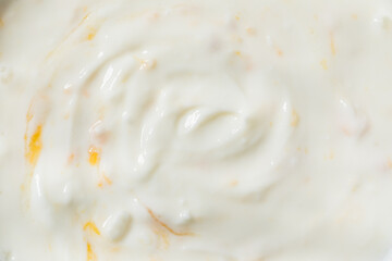 Homemade Healthy Peach Yogurt