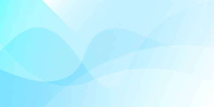 Blue Wave Gradient Abstract Background Vector - Powered by Adobe