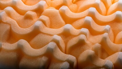 closeup foam sponge cushion texture background