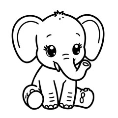 elephant cartoon illustration