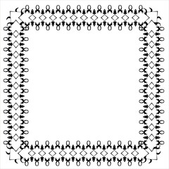 Vector Frame – Elegant Black Vector Border, SVG