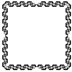 Vector Frame – Elegant Black Vector Border, SVG