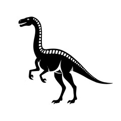 tyrannosaurus rex dinosaur vector illustration