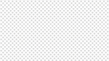 Heart pattern background, seamless heart design, white heart texture, love heart wallpaper