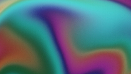 Abstract swirls of vibrant teal purple and pink colors