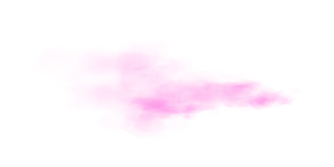 Light Pink Smoke. Transparent Cloud Effect with Soft Mist and Vapor Texture
