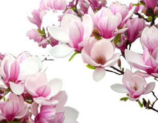  Full Magnolia Garden Bloom PNG