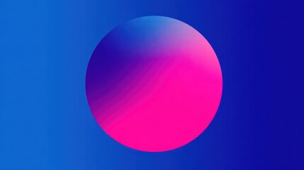 Abstract gradient sphere