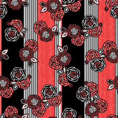 Abstract seamless  colorful circle geometric wallpaper pattern