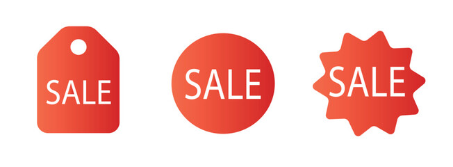 Sale Badges and Stickers icons