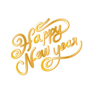 Elegant New Year Typography & Festive Celebration Graphics