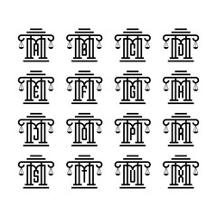 Law Firm Monogram Logo Collec...