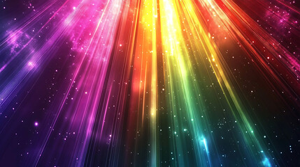 Blue purple yellow lights glowing together on stage background high resolution picture