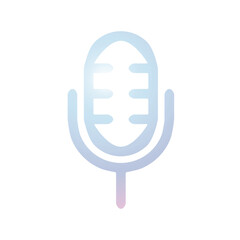 Mic icon design template