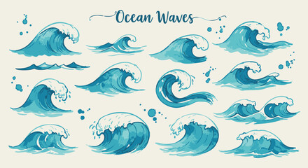 Ocean Waves Pattern

