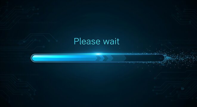 Loading Progress Bar. - Powered by Adobe