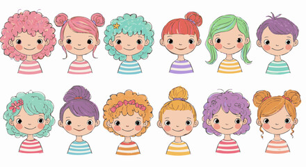 Chibi Characters Portraits
