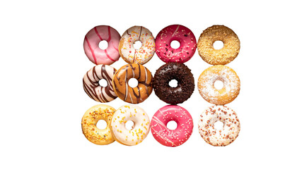 Obraz premium Donuts png