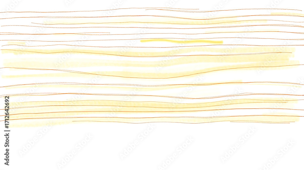 Poster abstract yellow wood grain texture background with natural patterns and lines isolated on white back