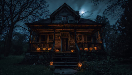 Beware the Porch of Shadows: The Jack-o'-Lanterns Mark Who Dared to Enter
