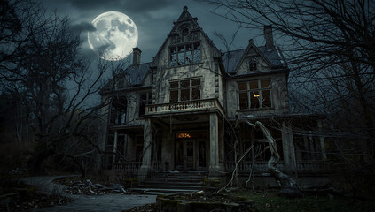 The Hollow House: Where Light Flickers, and Lost Souls Roam in the Dead of Night