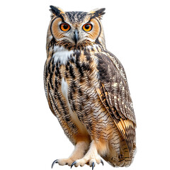 Fototapeta premium Great Horned Owl, Majestic Bird of Prey
