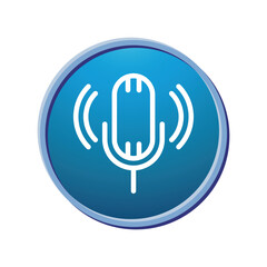 Mic icon design template
