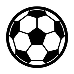 Fototapeta premium A leather soccer ball sits isolated on a white background, ready for the game