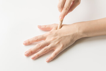 手のツボ　ツボ押し棒　合谷