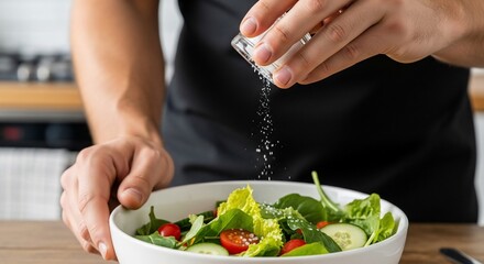 Seasoning a Fresh Salad: A Culinary Delight