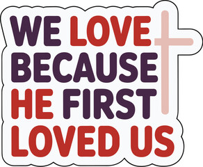 Christian Digital Stickers SVG