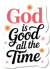 Christian Digital Stickers SVG