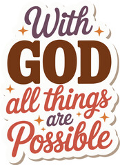 Christian Digital Stickers SVG