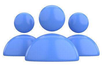 Member icon. Subscription icon. 3D illustration.