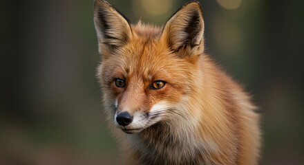 Fototapeta premium red fox vulpes
