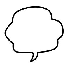 Crayon Speech Bubble Frames. Vector Chalk Talk Balloon. Text Box Doodle Set. Colorful Dialog Chat Illustrations