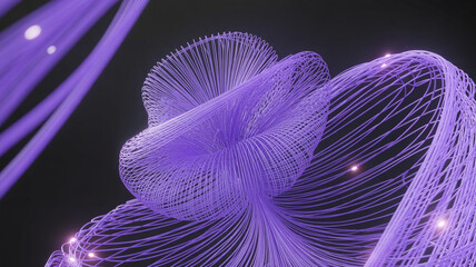 purple orchid flower