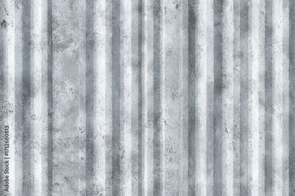 Poster grey corrugated texture vertical lines rough surface weathered background