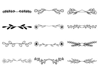 Obraz premium 0012 flower divider