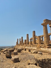 ruins of ancient roman temple