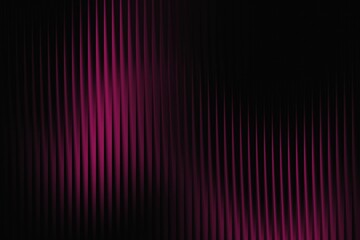 Vertical pink stripes with a subtle glow and gradient effect on a dark black background