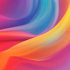 Vibrant rainbow spectrum artwork with glowing abstract light effects high resolution picture