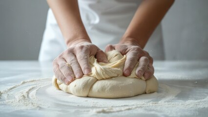 Hands kneading dough (1)