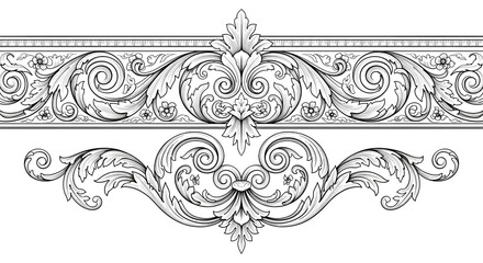vector illustration of an abstract ornament